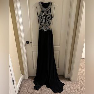 Black Rhinstone dress
